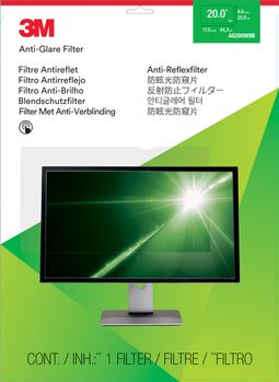3M Anti-Glare filter for 20,0'' monitor widescreen (AG200W9B)