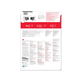 3M Sekretessfilter 3M PF 17,3" Widescreen (98044054272)