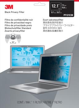 3M PRIVACY FLT FOR 12.1IN UNFRAMED FOR LAPTOP AND LCD (PF121C3B)