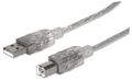 MANHATTAN kabel USB 2.0 A-B M/M 3m