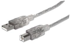 MANHATTAN Hi-Speed USB 2.0 Cable, 3m