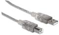 MANHATTAN Hi-Speed USB 2.0 Cable, 3m (340458)