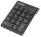 MANHATTAN Asynchronous wireless numeric keypad 18 keys black