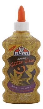 ELMERS Glitter Glue Gold, 177ml (2077251)