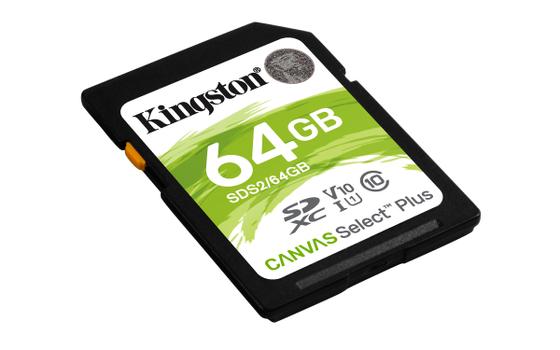 KINGSTON 64GB SDXC Canvas Select Plus (SDS2/64GB)