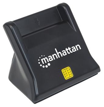 MANHATTAN Usb-A Smart/Sim Card Reader,  (102025)