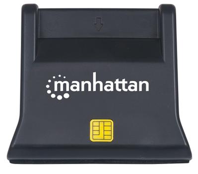 MANHATTAN Usb-A Smart/Sim Card Reader,  (102025)