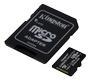 KINGSTON 128GB micSDXC 100R A1 C10 Card+ADP