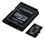 KINGSTON 16GB micSDHC 100R A1 C10 Card+ADP