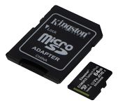 64GB micSDXC 100R A1 C10 Card+ADP