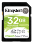 KINGSTON Canvas Select Plus SD-card - 100MB - 32GB
