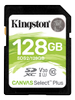 KINGSTON 128GB SDXC 100R C10 UHS-I U3 V30