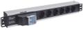 INTELLINET 19 1.5U Rackmount 6-Way Power Strip (711432)