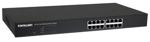 INTELLINET 16-Port Fast Ethernet Poe+  (560771)