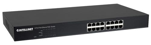 INTELLINET 16-Port Fast Ethernet Poe+  (560849)
