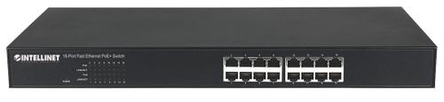 INTELLINET 16-Port Fast Ethernet Poe+  (560849)