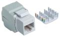 INTELLINET Toolless Cat6 Keystone Jack UTP RJ45 white (167062)