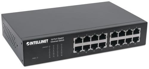 INTELLINET Switch 16x GE Desktop/ Rackmount (561068)