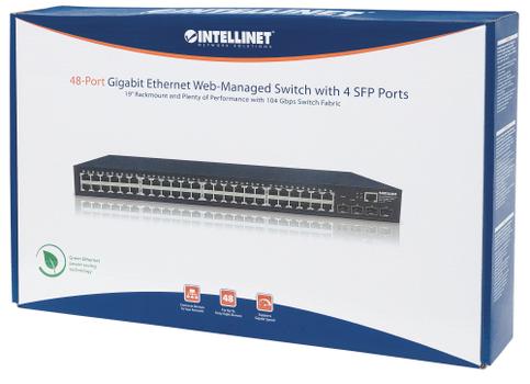 INTELLINET 48-Port Gigabit Ethernet  (561334)