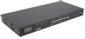 INTELLINET 2 SFP Ports, LCD Display, IEEE 802.3at/ af Power over  ( / ) Compliant,  370 W, Endspan, 19 Rackmount (Euro 2-pin plug) Switch 16-porte Gigabit  PoE+ (561259)
