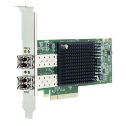 DELL Emulex LPe35002 - Värdbussadapter - PCIe låg profil - 32Gb Fibre Channel x 2 - med Överta-systemets garanti ELLER ett års maskinvarugaranti (406-BBTF)