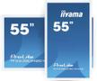 IIYAMA Kosketusnäyttö,  kapasitiivinen - 55inch PCAP WHITE Anti-glare Bezel Free 15-Points Touch Screen, 3840x2160 (4K), (TF5538UHSC-W2AG)