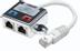 INTELLINET RJ45 Verteiler 2-Port FTP silber