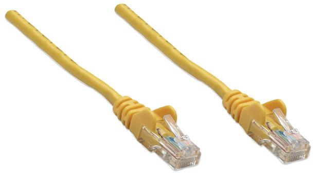 INTELLINET cable patch RJ45, kat. 5e UTP, 3m yellow - 100% copper (319805)
