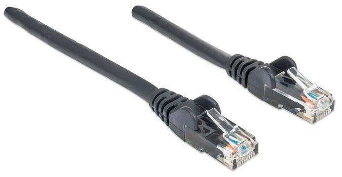 INTELLINET Patchkabel RJ45 U/UTP Cat6 1.50m schwarz (342056)