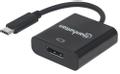 MANHATTAN MH Adapter, Converter Cable,  USB 3.1 C-Male/ DisplayPort-Fe