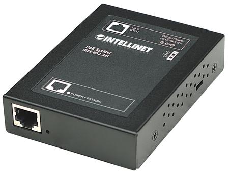 INTELLINET PoE+Splitter IEEE802.3at 5/ 7.5/ 9/ 12V DC sw (560443)