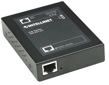 INTELLINET PoE+Splitter IEEE802.3at 5/ 7.5/ 9/ 12V DC sw (560443)