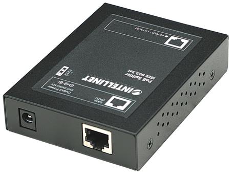 INTELLINET PoE+Splitter IEEE802.3at 5/ 7.5/ 9/ 12V DC sw (560443)