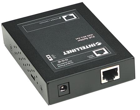 INTELLINET PoE+Splitter IEEE802.3at 5/ 7.5/ 9/ 12V DC sw (560443)