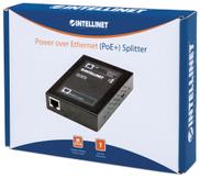 INTELLINET PoE+Splitter IEEE802.3at 5/ 7.5/ 9/ 12V DC sw (560443)