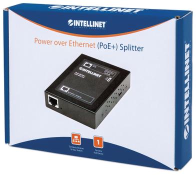 INTELLINET PoE+Splitter IEEE802.3at 5/ 7.5/ 9/ 12V DC sw (560443)