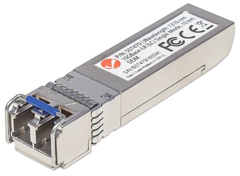 INTELLINET Transceiver SFP+ 10G Singlemode Duplex LC 10km (507479)