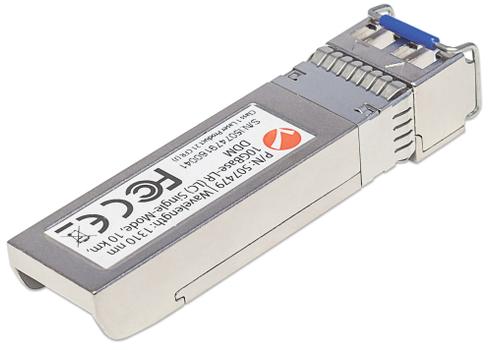 INTELLINET Transceiver SFP+ 10G Singlemode Duplex LC 10km (507479)