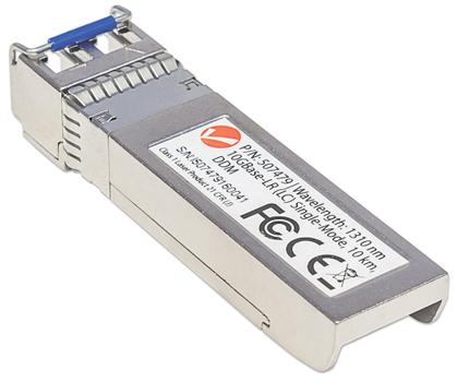INTELLINET Transceiver SFP+ 10G Singlemode Duplex LC 10km (507479)