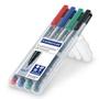STAEDTLER Permanent Pen Set Of 4 Colors (318 WP4)