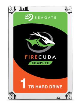 SEAGATE Desktop FireCuda SSHD 1TB SATA serial ATA 6Gb/s NCQ MLC/8GB 64MB cache 3.5inch Solid State Hybrid Drive BLK (ST1000DX002)