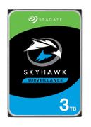 SEAGATE Surveillance Skyhawk 3TB HDD 5900rpm SATA serial ATA 6Gb/s 64MB cache 8.9cm 3.5inch 24x7 Dauerbetrieb BLK (ST3000VX009)
