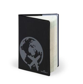 DURABLE Reisepasshülle RFID SECURE 189x129mm schwarz (214401)