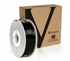 VERBATIM PLA 3D Filament, Black (55327)