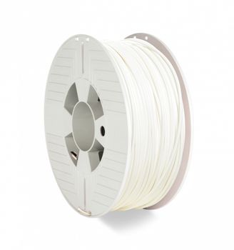 VERBATIM PLA 3D Filament, White (55328)