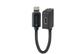 4smarts USB-C til USB-C og 3,5mm jack Audio Splitter, Lytt til musikk mens du lader, 12cm