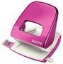 LEITZ Hole Punch 5008 2h/30 sheets Pink Metal
