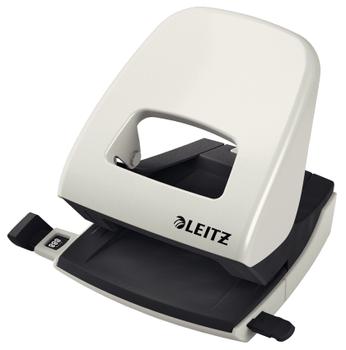 LEITZ Hulapparat Leitz 5008 grå t/2 huller m/ anlægsskinne (50080085)