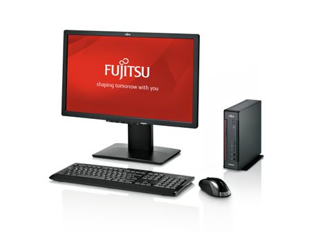 FUJITSU B24-9 TS 24inch black Ultra Narrow Border LED DisplayPort HDMI VGA USB DisplayPort data cable 1.8 m without a stand 3YW CR (S26361-K1643-V170)