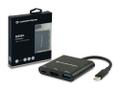 CONCEPTRONIC DONN01B USB-C zu -HDMI-Adapter,  schwarz 4k30Hz (DONN01B)